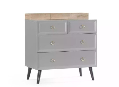 Chest of drawers Wardrobe Children Room Chests of drawers Wood Gray Modern Youth Room